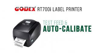 GoDex RT700i Barcode Printe [upl. by Bores]