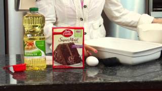 How to Make Chewy Brownies From Cake Mix  Sugar amp Spice [upl. by Roderica]