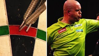 The greatest 9 darters in World Darts Championships history [upl. by Morley87]