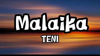 Teni  Malaika Lyrics [upl. by Annoyi]