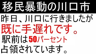 移民の暴動があった埼玉県川口市はこんな町です [upl. by Nolana51]