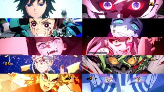 All Skills Awakenings amp Ultimate AttacksDemon Slayer The Hinokami Chronicles All DLC Characters [upl. by Schonfield557]