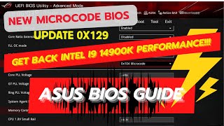 Guide to Undervolting and Sync all Cores Asus BIOS Intel i9 14900k Improve Temps and Performance ⚡️ [upl. by Tayib670]