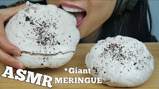 ASMR Giant Meringue EATING SOUNDS  SASASMR [upl. by Eimareg837]