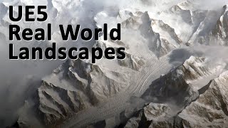 UE5 Real World Landscapes [upl. by Nylteak]