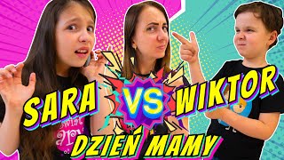 SARA VS WIKTOR  DZIEŃ MAMY ODC 241 [upl. by Llehcar358]