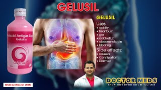 GELUSIL I Acidity I Heartburn I Abdominal Pain Doctor Meds Uses In Hindi amp EnglishSub [upl. by Millie]