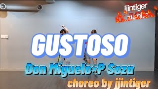 GUSTOSO  Don Miguelo × P Soza  choreo by jjintiger🐯 zumba zumbadance gustoso 줌바댄스 [upl. by Elspeth341]