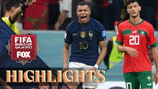 France vs Morocco Highlights  2022 FIFA World Cup  Semifinals [upl. by Ettenim]