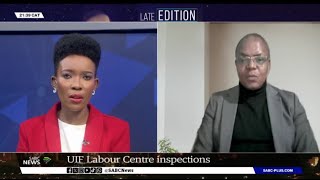 UIF Labour Centres to undergo inspection  Commissioner Teboho Maruping shares more [upl. by Clift]