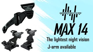 The lightest PVS14 Jarm available  7075T6 aluminum  Noisefighters MAX14 [upl. by Hermes]