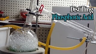 Extraction of Phosphoric Acid Through Distillation [upl. by Helbonnah]