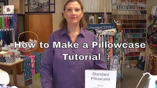 How to make a pillowcase [upl. by Ahsaeit]