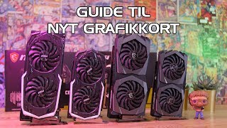 GUIDE Valg af grafikkort [upl. by Devondra]