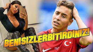 EMRE MOR BENİ SİZLER BİTİRDİNİZ TEPKİ [upl. by Dimond]