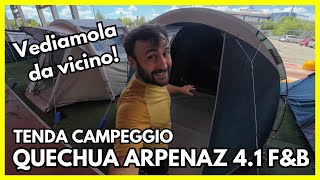 Tenda da campeggio Quechua Arpenaz 41 FampB [upl. by Landan]