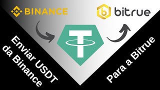 Como enviar USDT da Binance para Bitrue  Exemplo de como comprar a moeda AFFYN FYN [upl. by Malina839]