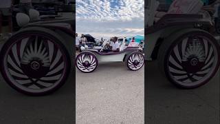 Dune Buggy on 28’s DUB Floaters At Midwest Fest Carshow [upl. by Ilojna125]