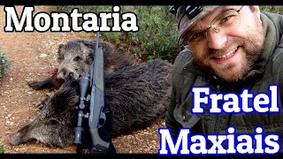 🐗 Montaria 🐗  MAXIAIS e FRATEL  ✨ chasse au sanglier✨  ✨hunting wild boar✨ 🐗 PORTUGAL [upl. by Evreh648]