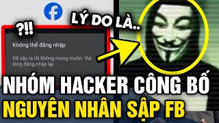 Nhóm hacker khét tiếng ANONYMOUS thông báo NGUYÊN NHÂN vụ sập Facebook toàn thế giới  Tin 3 Phút [upl. by Seem770]