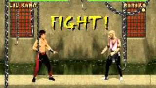 Mortal Kombat 2 SNES Liu Kang Very Hard part 12 [upl. by Acirretal]