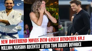 New Boyfriend Moves Into Gisele Bundchen 9 1 Million Mansion Recently After Tom Brady Divorce [upl. by Etyam]