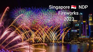 Singapore National day PreFireworks at Marina Bay  Happy Birthday Singapore 2023 [upl. by Kcirttap861]