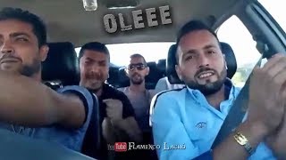 Gitanos cantando en el coche por Bulerias 2017  Edu Cristo y Antonio  FLAMENCO LACHÓ [upl. by Michelina]