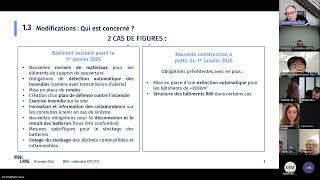 Webinaire de présentation des nouvelles obligations ICPE 27121  19 janvier 2024 [upl. by Ylicis]