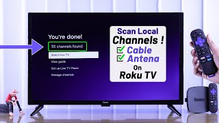 How To Run A Local Channel Scan on a Roku TV Antenna or Cable [upl. by Masao]