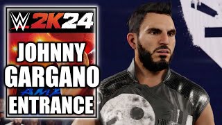 WWE 2K24 Johnny Gargano Entrance Cinematic [upl. by Rhys]