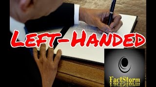 ▶10 LITTLE KNOWN Facts About Left handed People◀ [upl. by Klute]