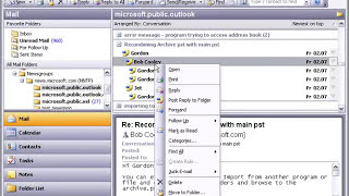 Working with newsgroups in Outlook using MAPILab NNTP addin [upl. by Mila]