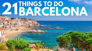 Best Things To Do in Barcelona Spain 2024 4K [upl. by Ohcirej249]