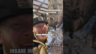 INSANE MOUNTAIN LION ENCOUNTER 🤯 [upl. by Esilehs]