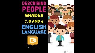 Describing people Creative writing [upl. by Elgna]