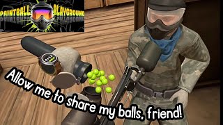 Paintball Playground VR  Review amp Multiplayer Test  Quest 2 [upl. by Llednor]