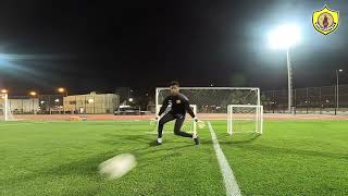 Goalkeeper training 1v1  goal defence [upl. by Shute534]