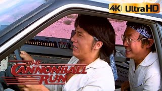 Cannonball Run 1981 Jackie Chan Rocket Scene 4K HDR [upl. by Craner177]