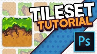 TILESET in Photoshop Tutorial [upl. by Crockett979]