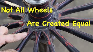 100 Year Old Buggy Wheel Built Incorrectly  Engels Coach Shop [upl. by Frederick287]