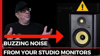 Buzzing Noise Coming From Your Studio Monitors [upl. by Dane582]