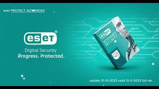 ESET NOD32 ANTIVIRUS Free Trial License activation key for 30 days  October 20 2023 [upl. by Annoynek445]