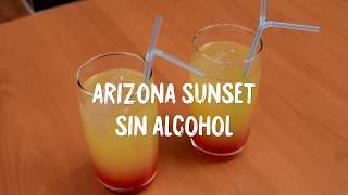 ARIZONA SUNSET SIN ALCOHOL  EL SÁBADO COCINO YO [upl. by Nylidnarb895]