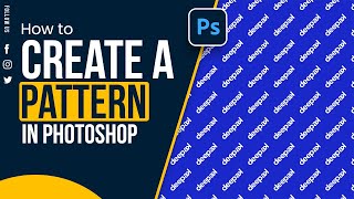 How to Create a Pattern in Photoshop [upl. by Illyes]