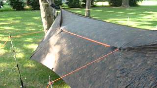 Warbonnet Ridgerunner hammock with Superfly tarp [upl. by Acinnod]