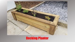 Simple Decking Planter [upl. by Navad]