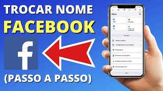 Como Mudar o NOME no FACEBOOK em 2022 [upl. by Leclair]