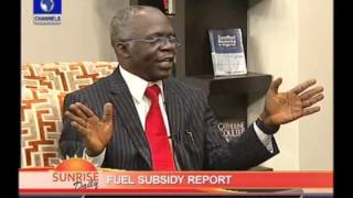 Femi Falana talks tough on fuel subsidy report [upl. by Rees757]