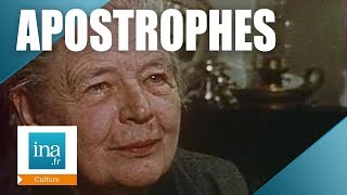 Apostrophes  Marguerite Yourcenar quotMémoires dHadrienquot  Archive INA [upl. by Etnoled]